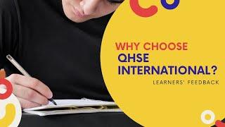 Why choose QHSE International?