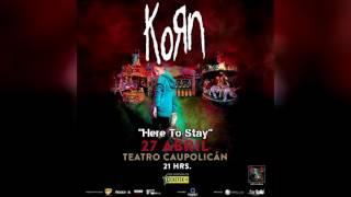 Korn En Chile Teatro Caupolican 27 de Abril 2017 (Audio 320kbps - Completo)