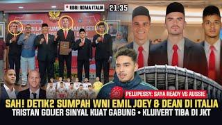  KABAR TIMNAS! "ALHAMDULILLAH SAH" Detik2 Sumpah WNI Emil Joey Dean di KBRI Italia ~ Tristan Masuk