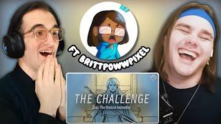 Reacting To BrittPowwPixel's The Challenge Animatic (FT. BRITTPOWWPIXEL) | Reaction/Analysis