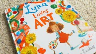 Usborne Luna Loves Art