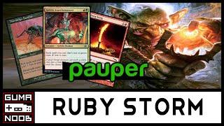 RUBY STORM (Pauper) - Combo Super Explosivo