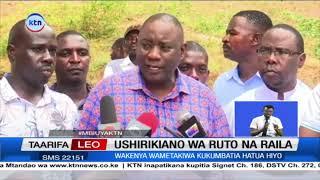 Wakenya watakiwa kukumbatia ushirikiano wa Raila na rais Ruto