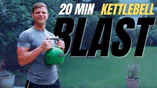 Ultimate 20-Minute Kettlebell Blast Workout for busy parents