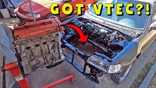 HOW TO; VTEC CONVERSION : B18B W/ B16 HEAD (A-Z)