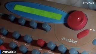 Live synth demo - Waldorf Microwave XT, etc.