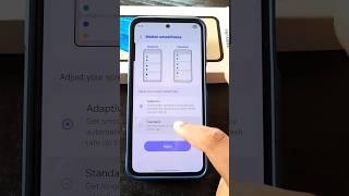 Samsung galaxy m35 120hz refresh rate