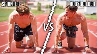 SPRINTER VS BODYBUILDER IN TRACK & FIELD | WHO'S FASTER?