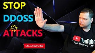 How To Stop DDOS Attacks ~ Ways to Prevent DDoS Attacks | Stop DDOS Attacks Now ~ Nico Knows Tech