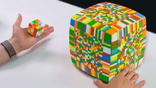 The LARGEST and the MOST DIFFICULT Rubik`s cube in the world 21x21x21 | Unpacking and Review