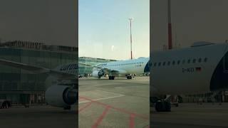 Bus Gate Vibes At Naples Airport (Lufthansa a320 and Ryanair 737-800)️