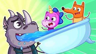 Страшный великан в нашем доме | Кто украл воду?  | Крошка Мими 
