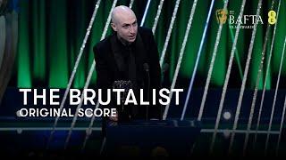 Daniel Blumberg wins the Original Score BAFTA for his work on The Brutalist | BAFTA Film Awards 2025