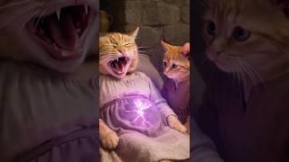 Kitty Saves Mother Cat From Evil Curse #aishorts #aivideo #cat #catlovers
