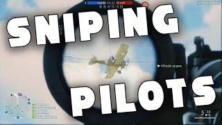 BATTLEFIELD 1 QUICK CLIP | Pilot In The Crosshairs | Sniping Pilot Out Of A Plane!