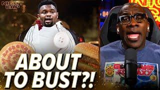 ZION ABOUT TO BUST?! Shannon Sharpe wants to see Williamson get his WEIGHT together! | Nightcap