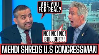 MEHDI HASAN RIPS APART PRO I$RAELI CONGRESSMAN