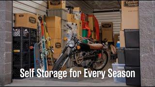 How to Use Self Storage for Every Season