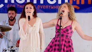 Watch Highlights of Waitress, Chicago, and More Heating Up the TheaterMania Block Party