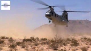 Low Level Static Line Jumps - U.S. Marines, CH-46E Sea Knight Helicopter