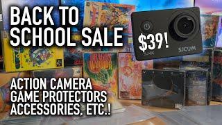 $39 Action Camera, Game Preservation, Etc. - Back to school Promotion up to 80% off+AliExpress