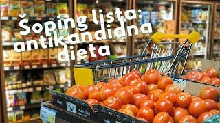 Šoping lista živil: ANTIKANDIDNA DIETA