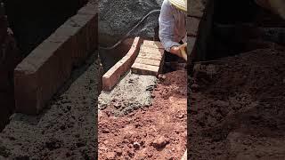Masonry construction for hillside reinforcement
