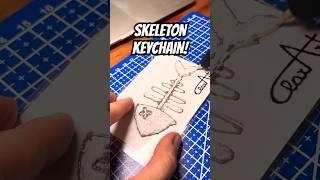 3D Pen Magic: Making a Fish Skeleton Keychain!  #3dpen #diy