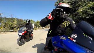 Project Monster First Ride | R15v3 vs CBR250r | PART 1/2