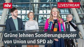 LIVE: Pressekonferenz der Partei- und Fraktionsvorsitzenden der Grünen