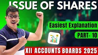 Issue of shares | Day 10 | 20 Days Pledge | MOST IMP. 6 MARKS QUESTIONS | Class 12 Accounts 2024- 25