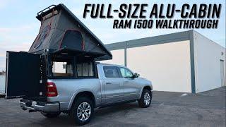 Alu-Cabin Full-Size Camper: Ram 1500 Walkthrough | Tiny Builds