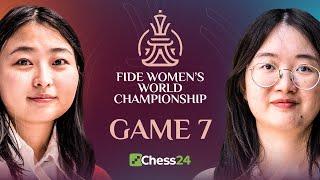 FIDE Women's World Championship: Ju vs. Tan! Second Half Begins In Tan's Hometown Chongqing! Game 7