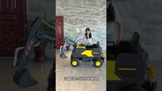 Super large children's excavator, big toy, Volvo genuine authorized, remote control, self-drivin