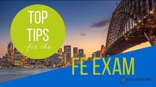 My Top Tips for Passing the FE Exam