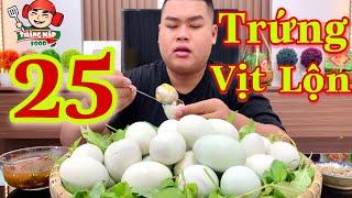 Thử Thách Ăn 25 TRỨNG VỊT LỘN Luộc Nước Dừa Và Cái Kết | Thằng Mập Food | Tập 241