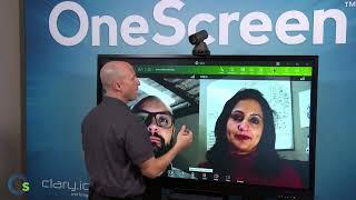 OneScreen Hubware H5   Interactive Collaboration Hub
