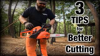 3 Helpful Tips if you HATE CHAINSAWS - applicable to EVERY Brand!