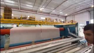 LYISH Semi-Automatic Rewinder LRS-2800 for NonWoven