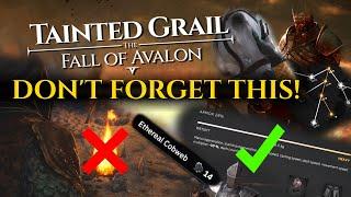 Beginner’s Guide - 20+ Mistakes to Avoid & Essential Tips in Tainted Grail