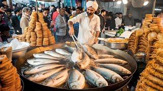 Snow day Famous KABUL Masala FRIED FISH PAKORA | Crispy Fish Pakoda | Kabul Afghanistan