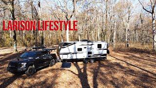 Boondocking near Little Rock AR | Full Time RVing - S-04 Ep-03