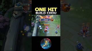  WATCH THIS - BEST BUILD CHOU 2024(ONE HIT) ~ MLBB  #mobilelegends #onehitbuild #chou #shorts