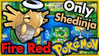 Can I Beat Pokemon Fire Red with ONLY Shedinja?  Pokemon Challenges ► NO ITEMS IN BATTLE