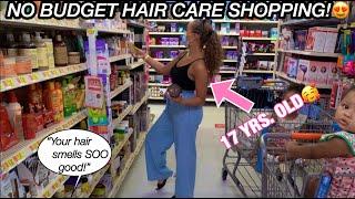 TEEN GOES NO BUDGET HAIR CARE HYGIENE SHOPPING @WAL-MART!(+HAUL)