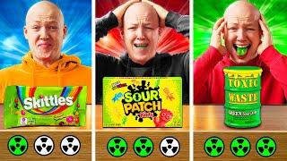 Sour vs. Sourer vs. the Sourest Candies