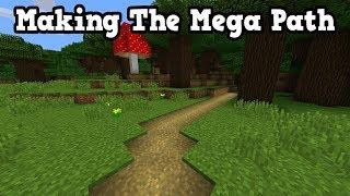 Minecraft Xbox - Building The Extra Long Pathway