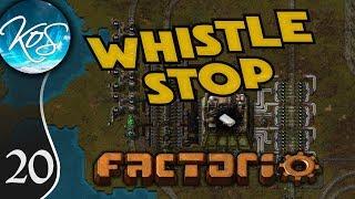 Whistle Stop Factorio Ep 20: MASSIVE PLASTIC - Mod Spotlight, Let's Play, Gameplay