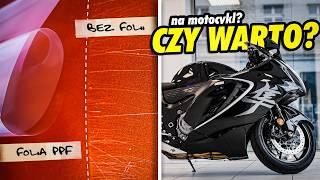 Po co okleiliśmy MOTOCYKL?! Do czego służy folia ochronna PPF?