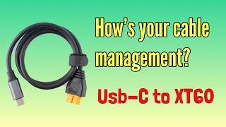 ToolkitRC USB C to XT60 Cable: SC100